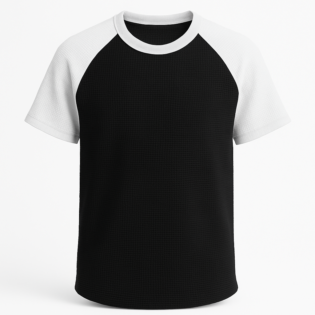 Men’s Waffle Knit Raglan T-Shirt
