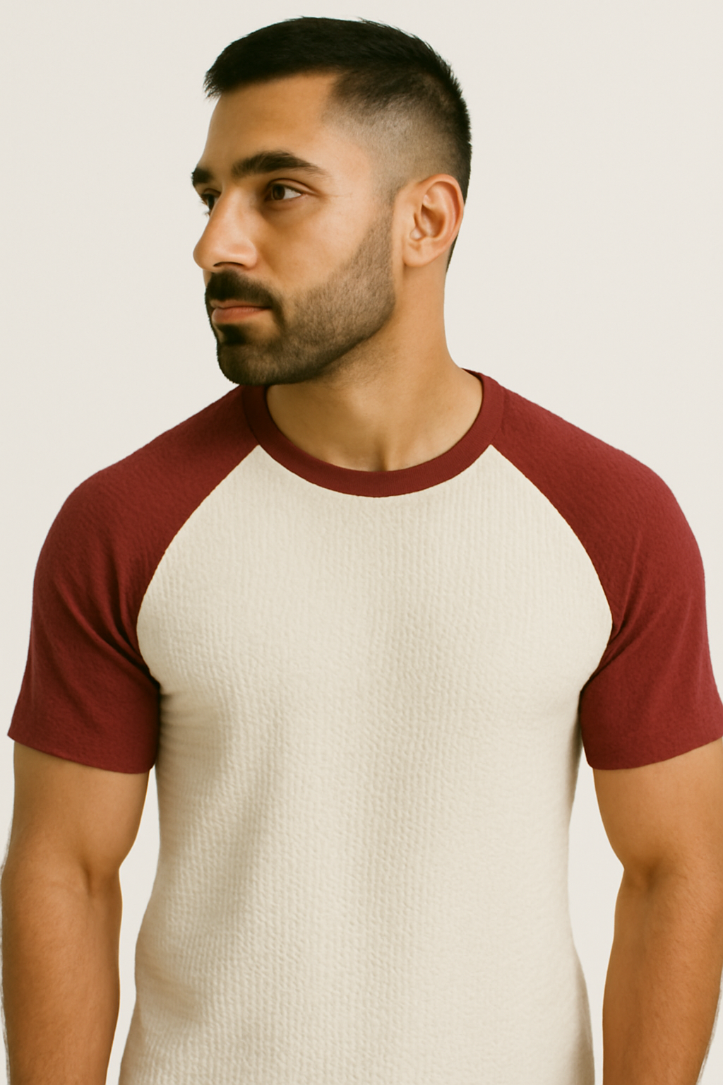 Men’s Waffle Knit Raglan T-Shirt