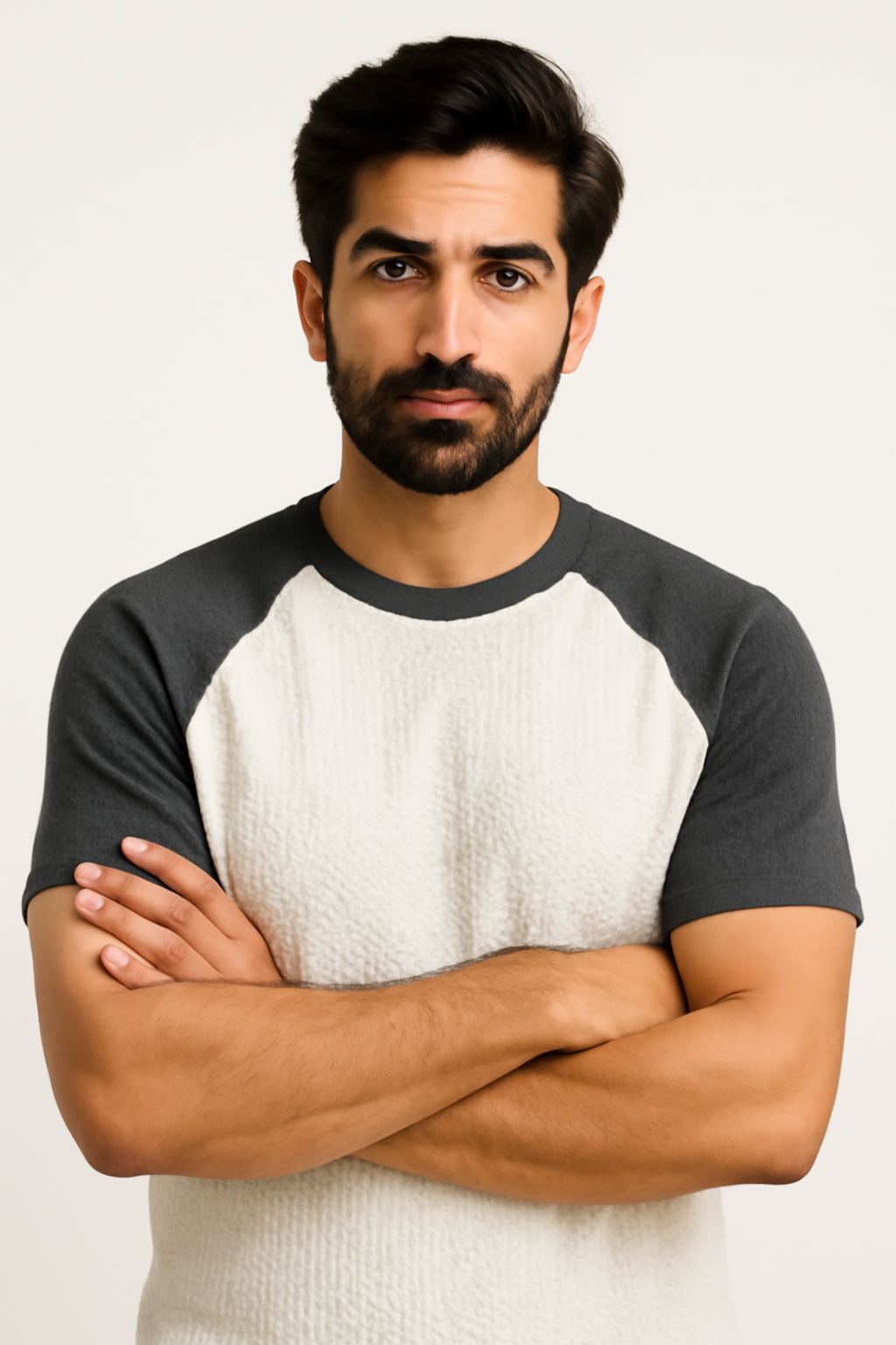 Men’s Waffle Knit Raglan T-Shirt