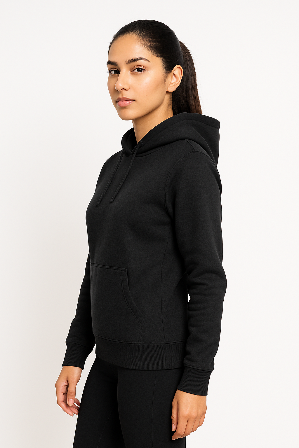 Black Women’s Basic Hoodie