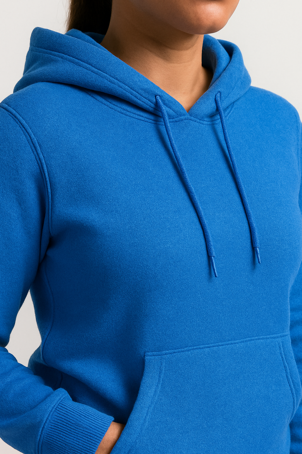 Navy Blue Women’s Basic Hoodie