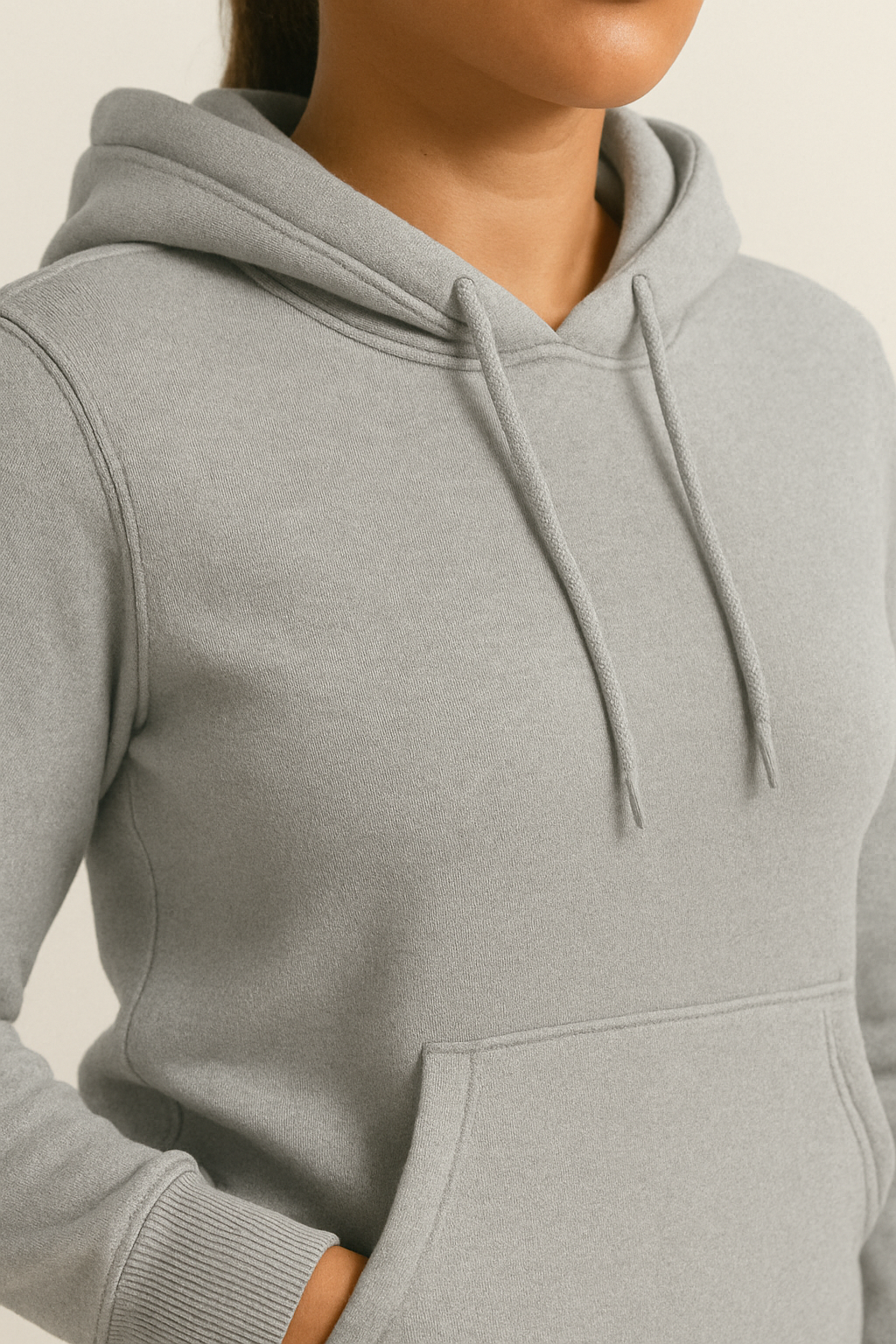 Gray Women’s Basic Hoodie