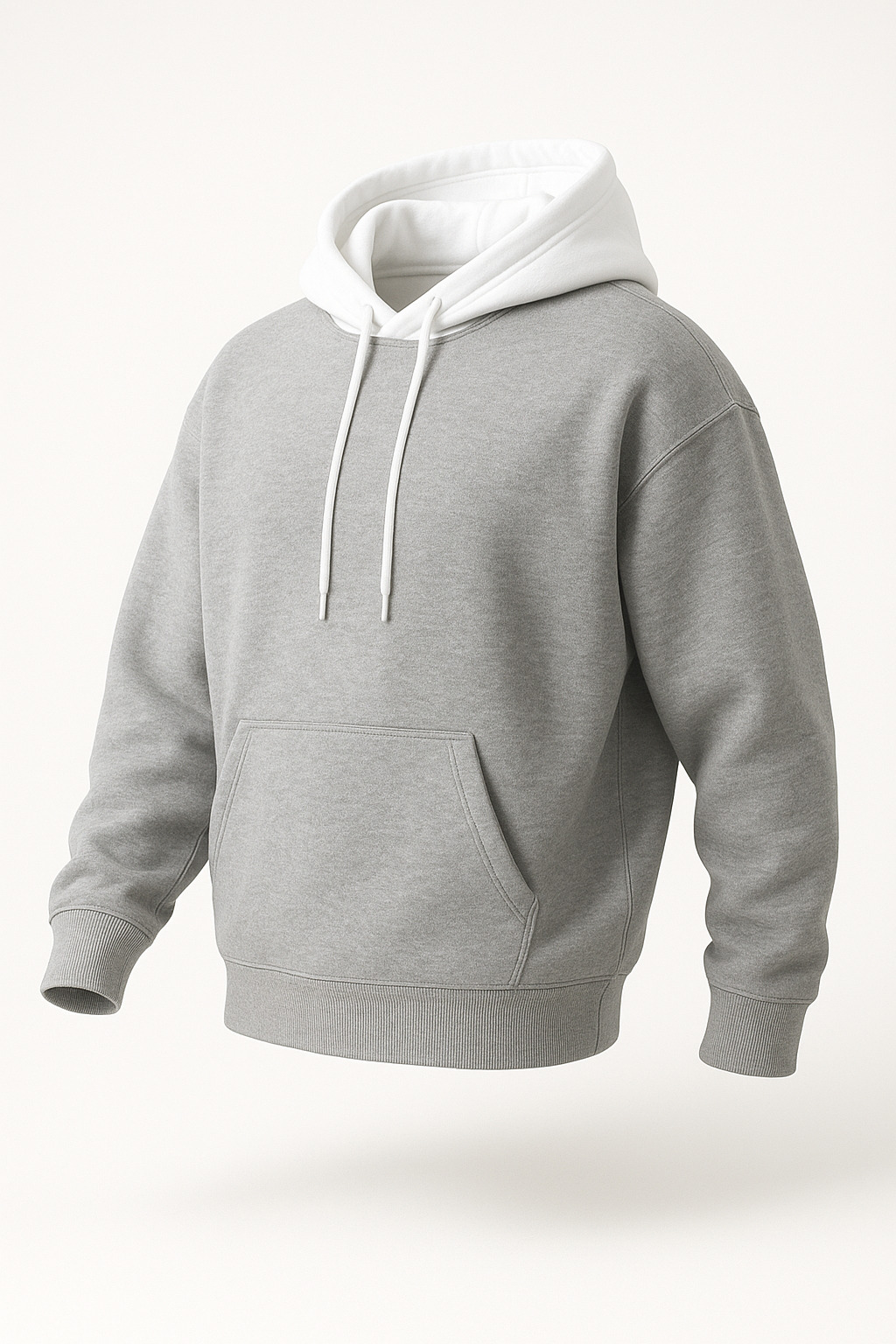 Two-Tone Hoodie for Men – Drop Shoulder