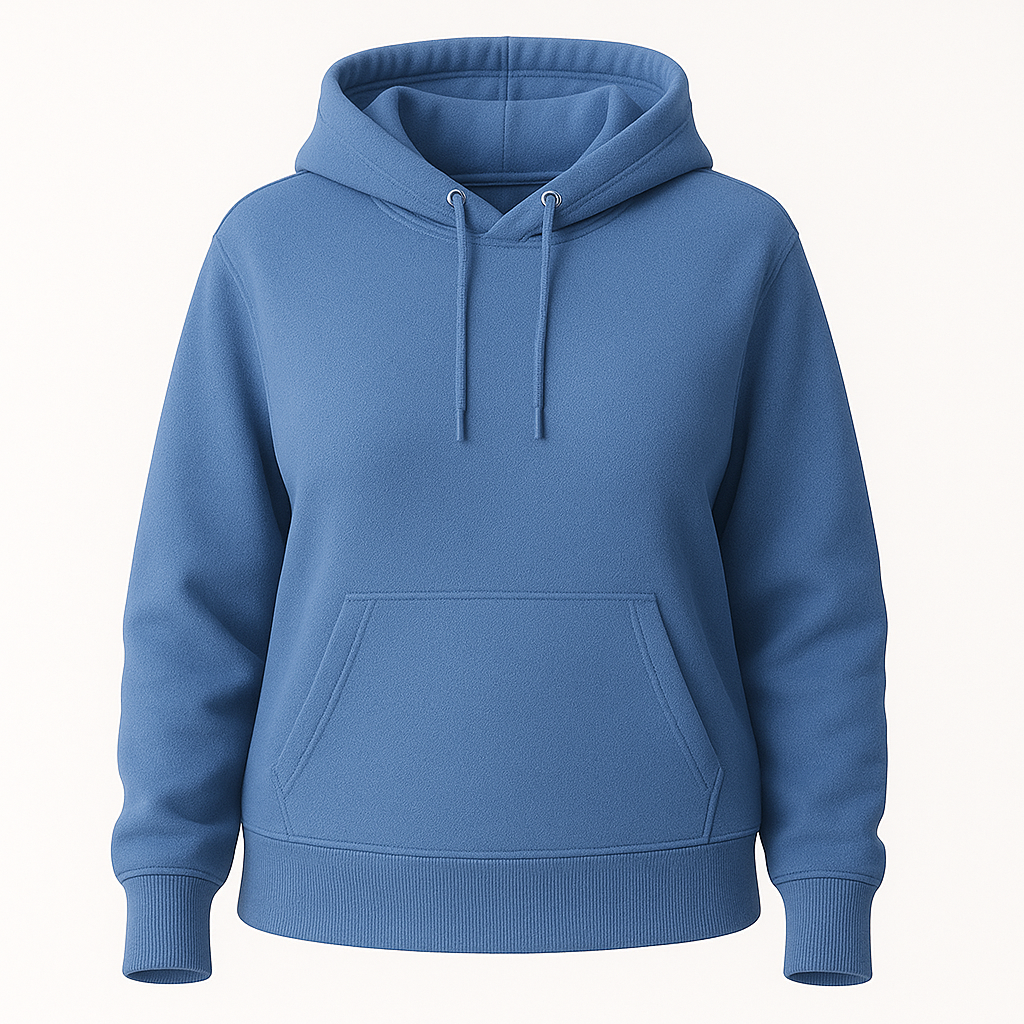Steel Blue Women’s Basic Hoodie