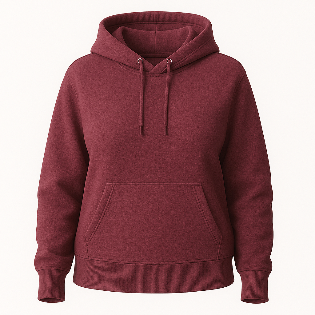 Maroon Women’s Basic Hoodie