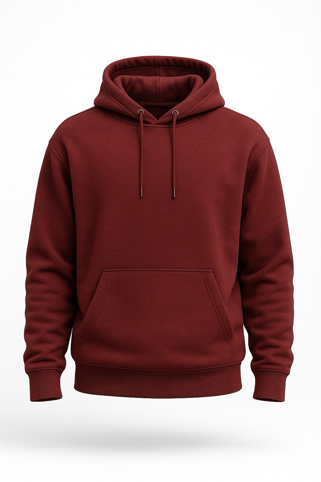 Pack of 2 Men’s Basic Hoodies - Maroon & Beige