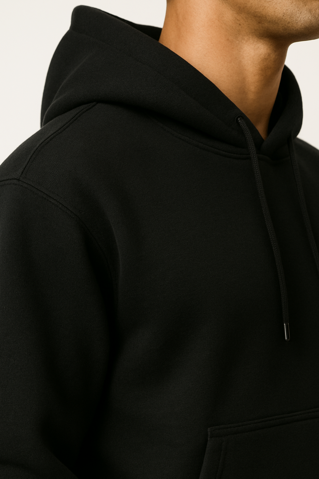 Pack of 2 Men’s Basic Hoodies - Black & White