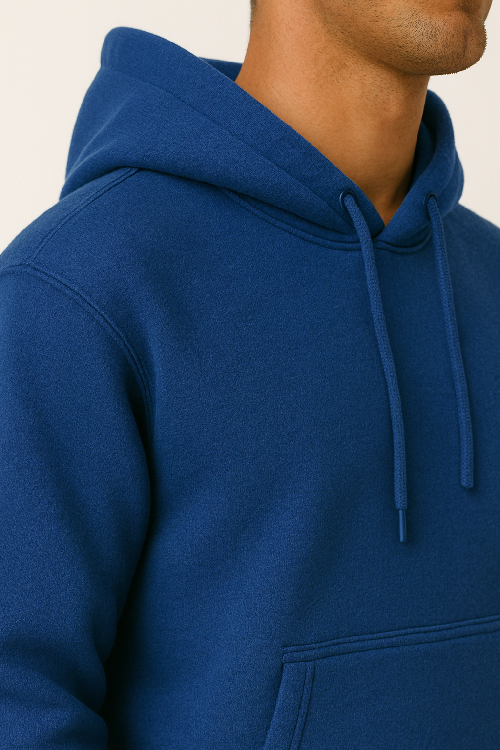 Pack of 2 Men’s Basic Hoodies - White & Blue